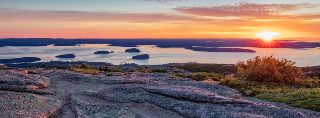 acadia sunset