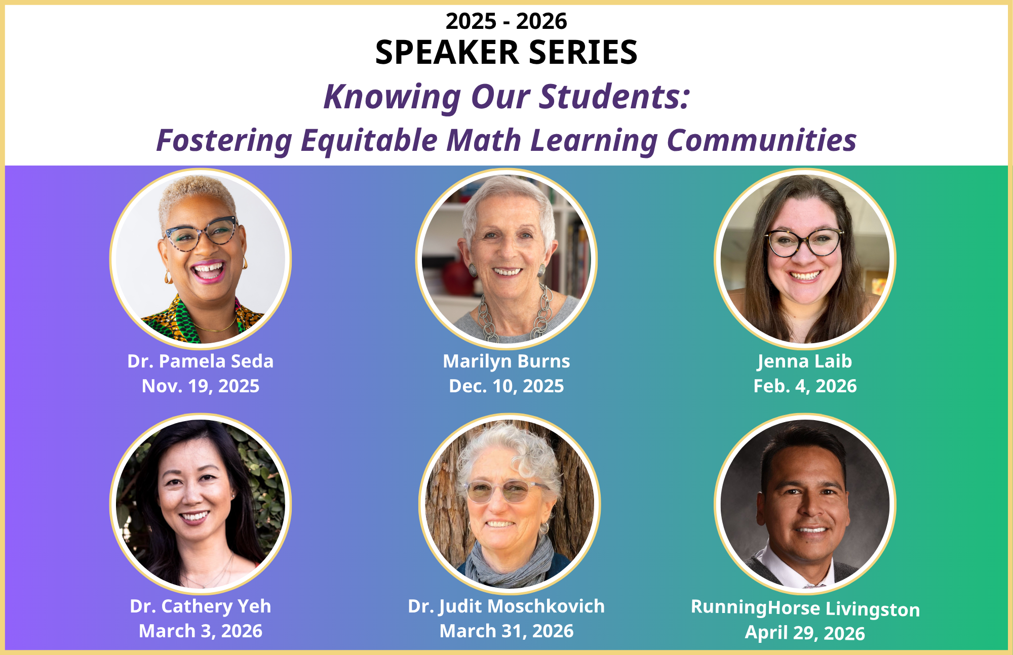 Speaker Series 2025-2026