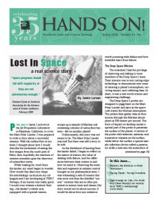 Hands On! Magazine: Spring 2000