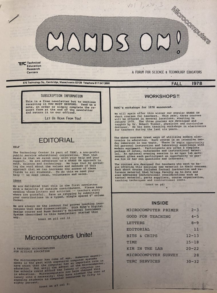 First <i>Hands On!</i> Magazine published