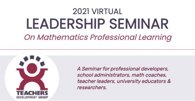 Leadership Seminar on Mathematics Professional Learning logo image