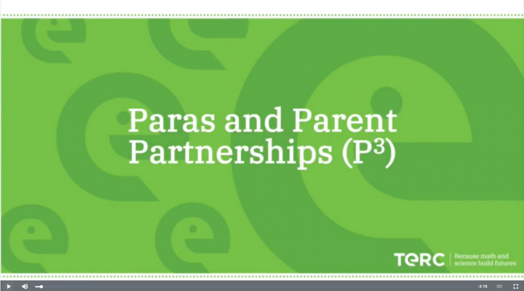 Para and Parents Partnerships Video Image 2