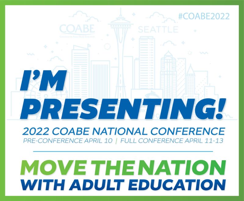 TERC’s Adult Numeracy Presenting Multiple Sessions at  COABE Conference