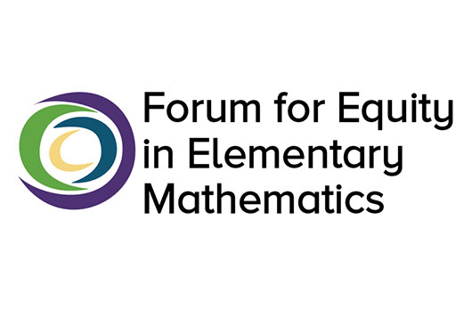 The Forum for Equity in Elementary Mathematics is hosting their first Speaker Series on November 8, 2023.