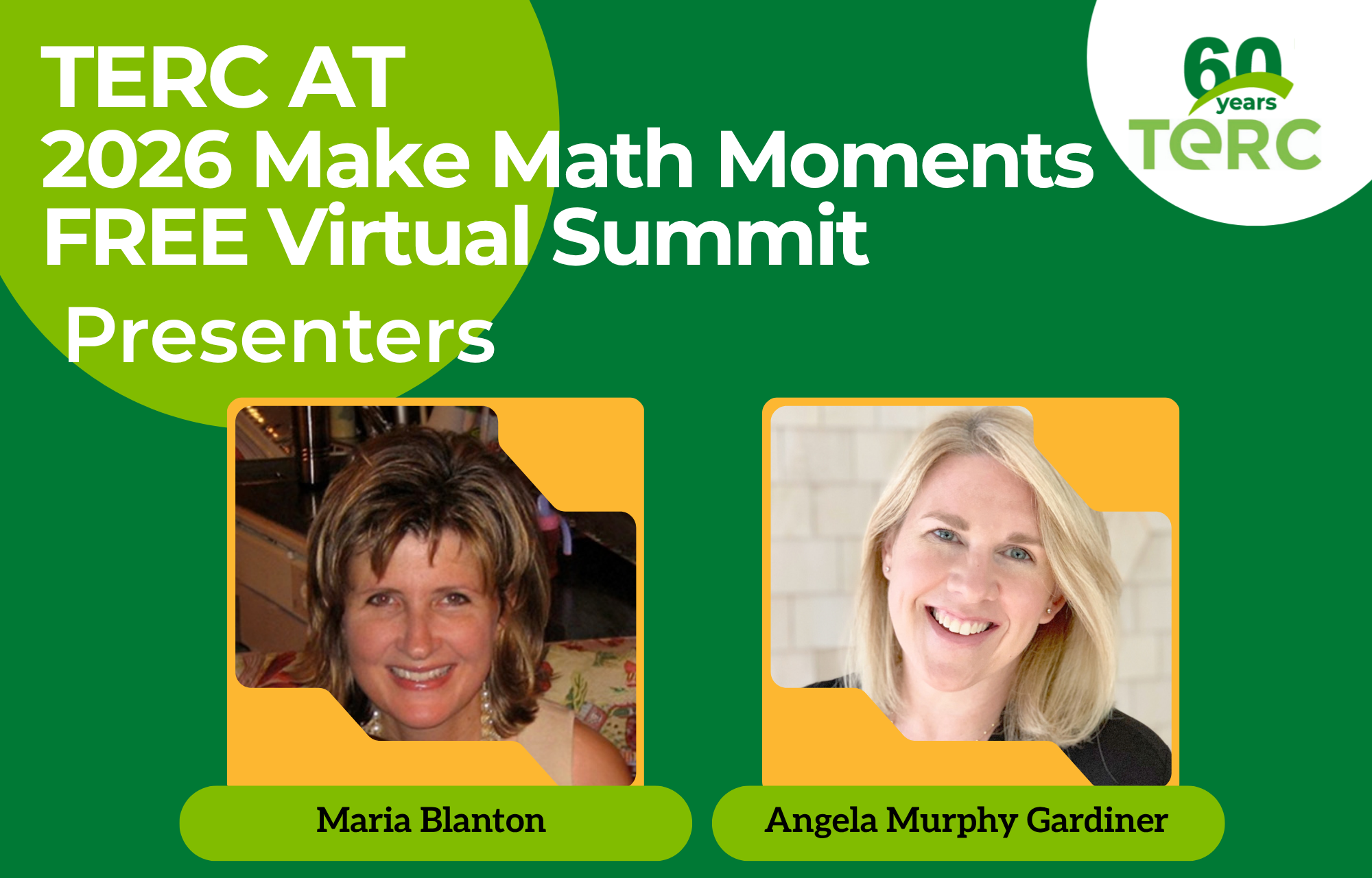 TERC at the 2026 Make Math Moments FREE Virtual Summit